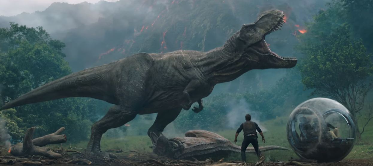 In the Jurassic World: Fallen Kingdom trailer it’s a fight to save the ...