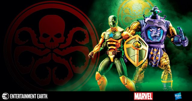 Marvel LegendsArnim Zola & Supreme Captain America6-Inch Action Figures 
