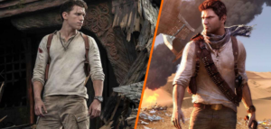 Tom Holland in Uncharted